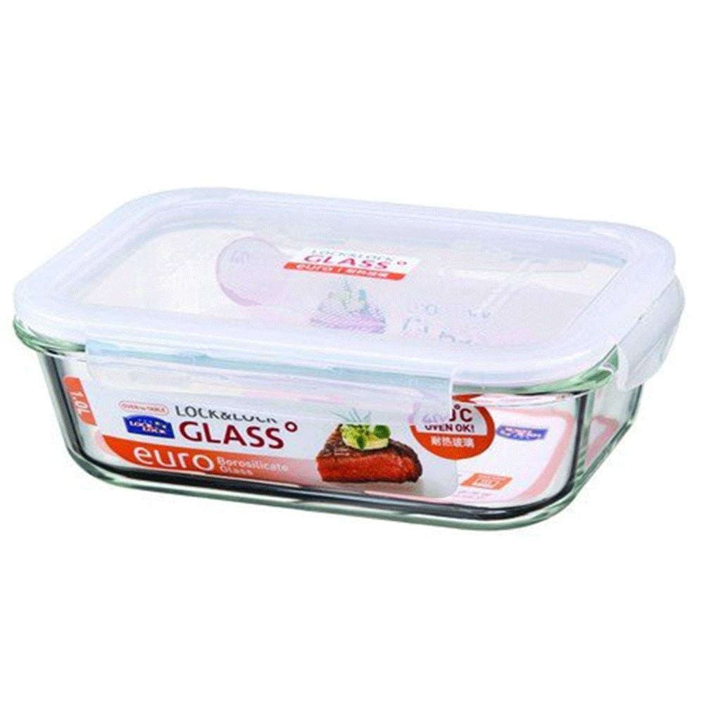 Δοχείο Φαγητού Πυρίμαχο LLG445 20x15,2x7,4cm Clear Lock&Lock