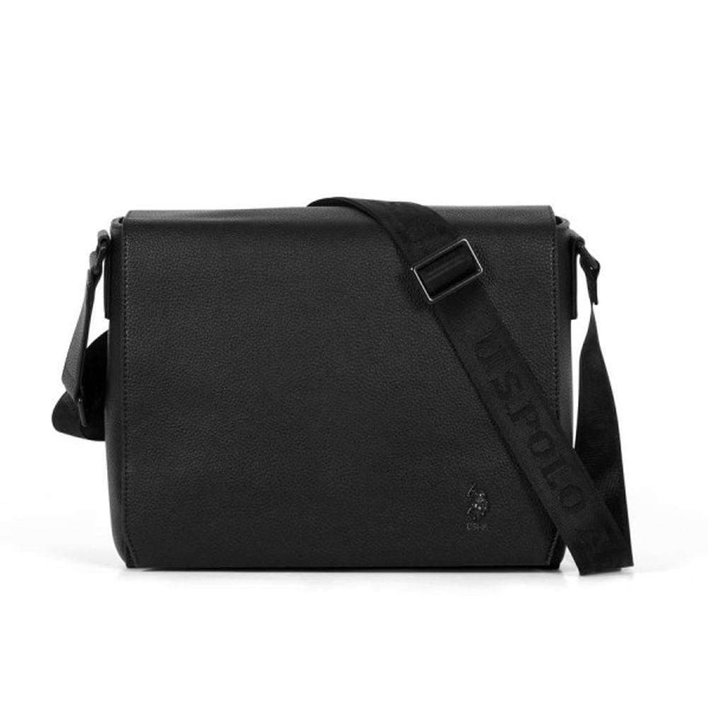 Χαρτοφύλακας Seattle BEUS35747MVP000 31x12x24cm Black US Polo Assn.