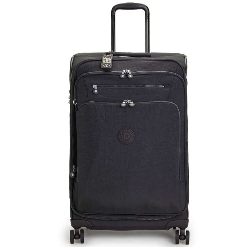 Βαλίτσα Μεσαία New Youri M I7706-P39 68x42x30cm 70lt Black Kipling