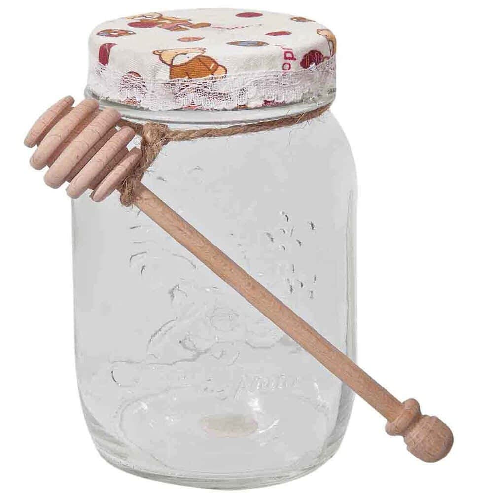 Βάζο Αποθήκευσης Μελιού 703006 500ml Clear Marva