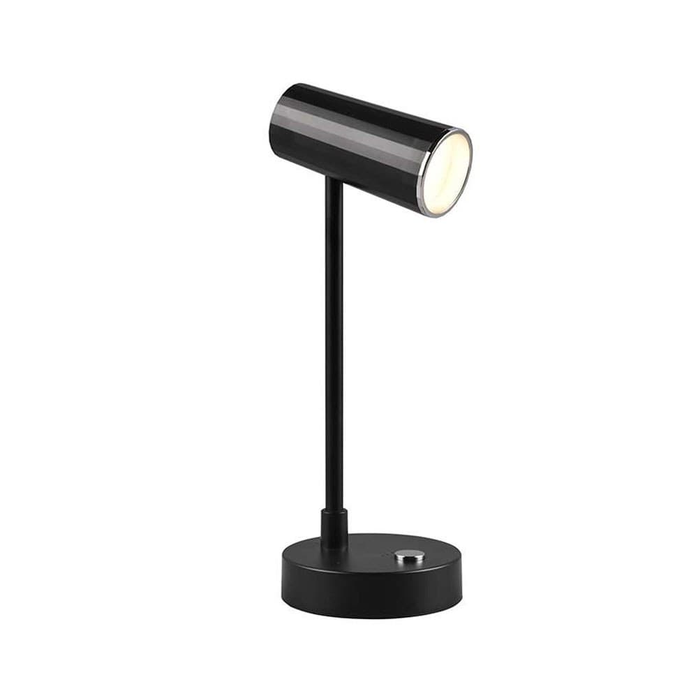 Φωτιστικό Γραφείου Επαναφορτιζόμενο Lenny R52661102 SMD 230lm 3000+4000+6000K 10x28cm Black RL Lighting
