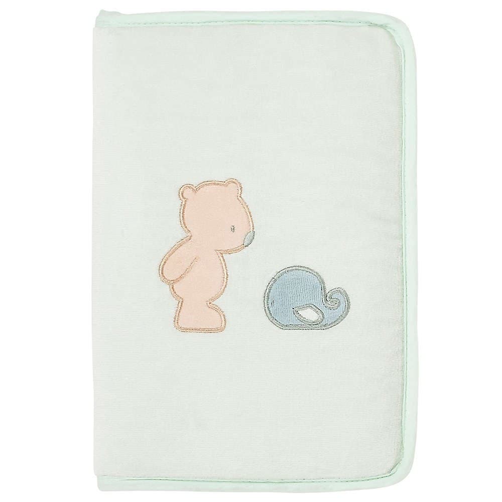 Κάλυμμα Βιβλιαρίου Υγείας N950381 17x25cm Light Green Nattou