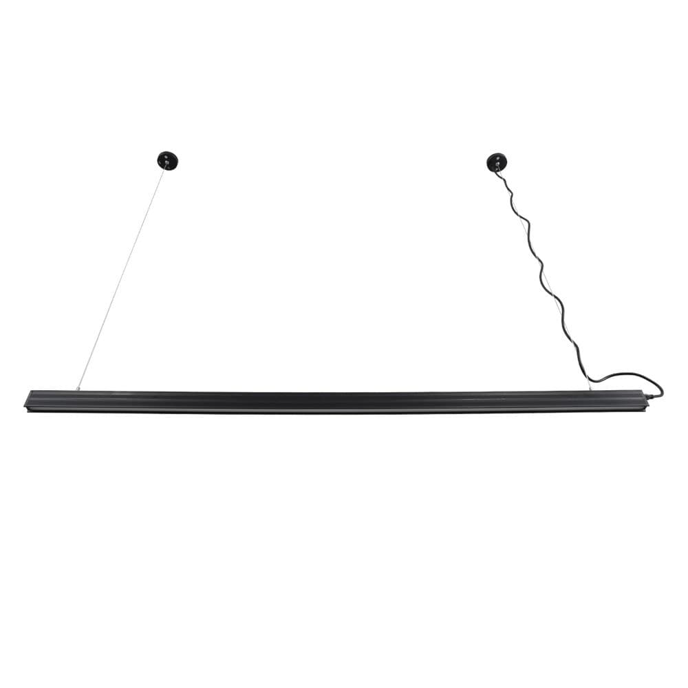 Φωτιστικό Οροφής Γραμμικό Linear Office LED 61025-S 120x2x4cm 18W 2700K Black GloboStar