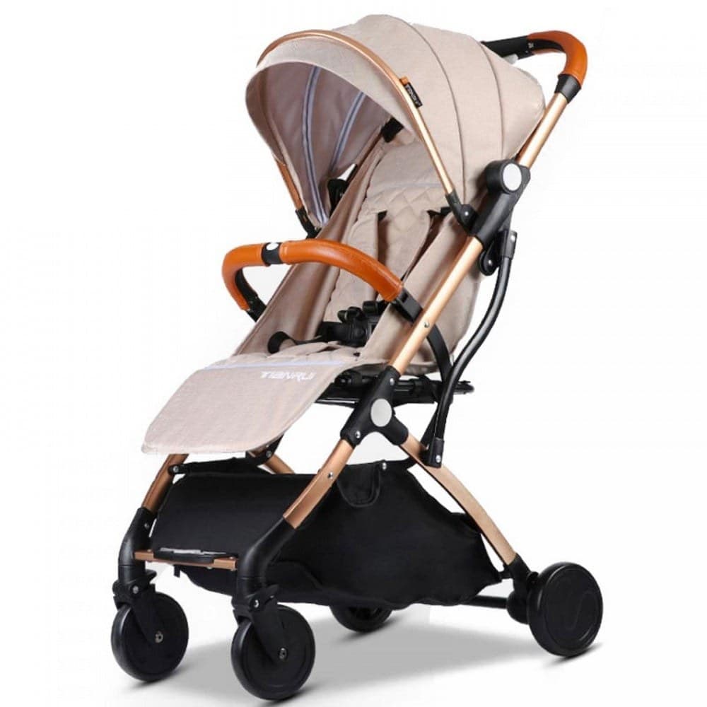 Καροτσάκι Μωρού Aναδιπλούμενο K-105 51x40,5x104cm Beige Tianrui