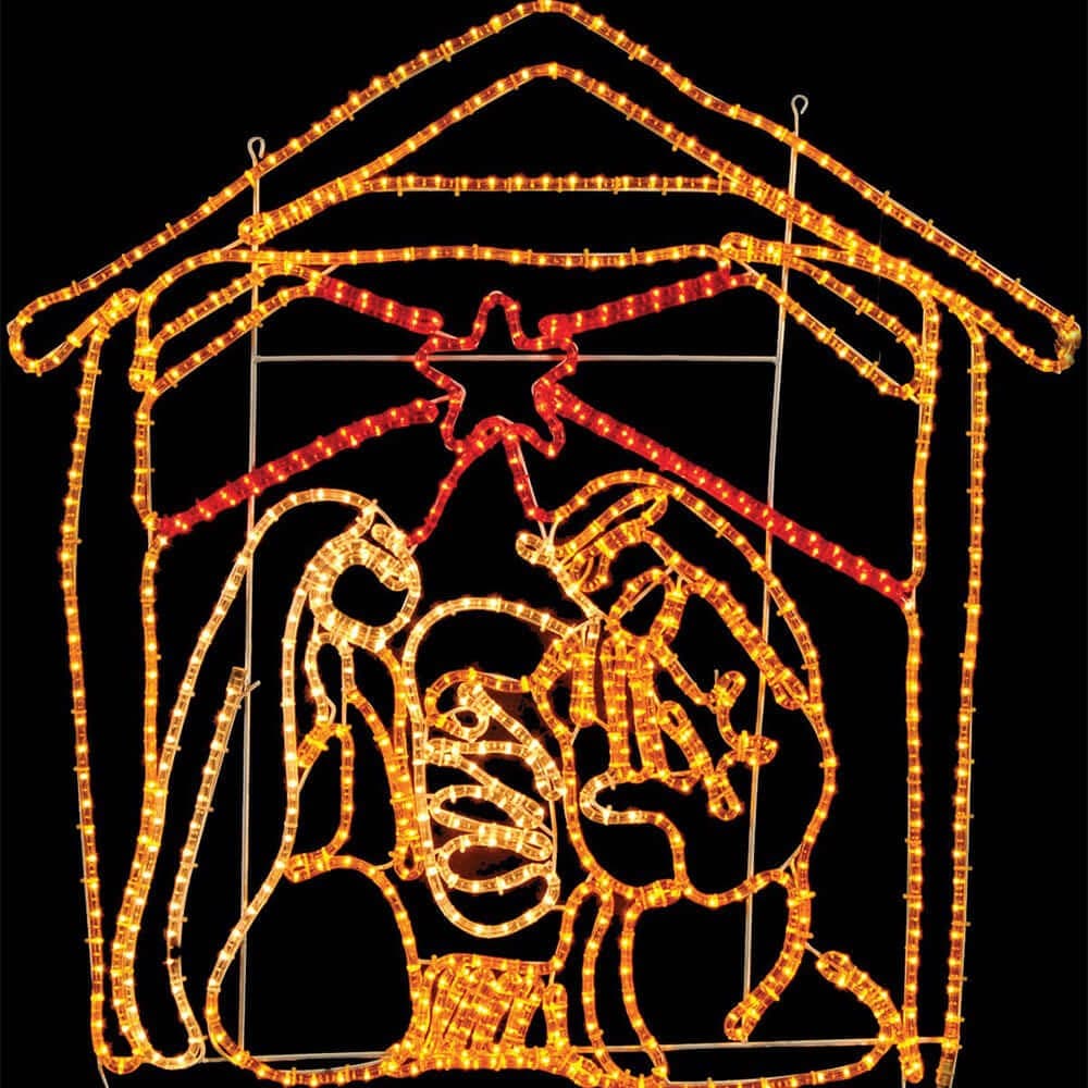 Φωτοσωλήνας Φάτνη 50351 110x110cm Yellow-Red