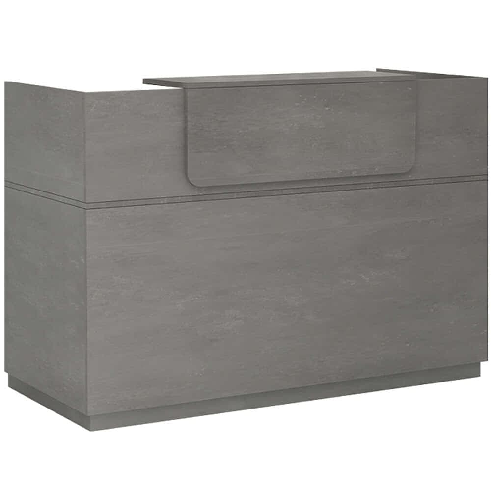 Γραφείο Reception Lemmon 0268355 160x70x110cm Grey