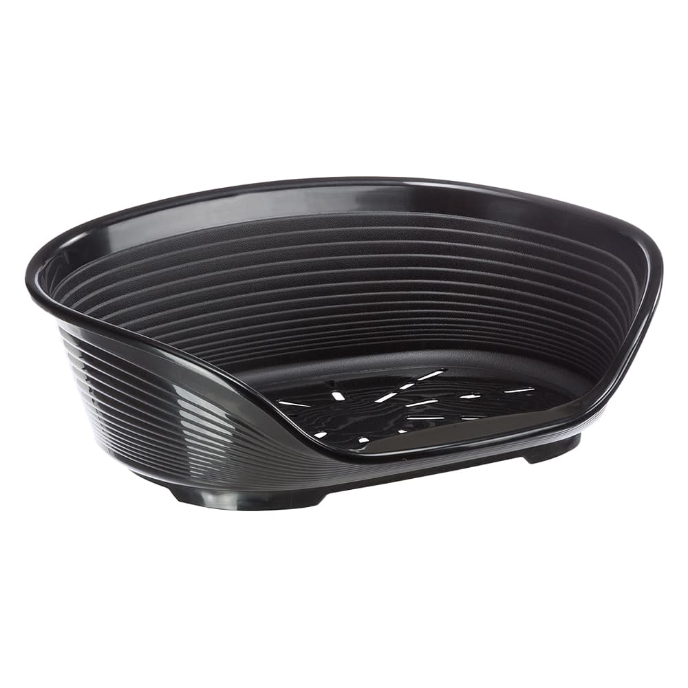 Ferplast Siesta Deluxe Καλάθι μαύρο - Μέγ. 8: Μ 82 x Π 59,5 x Υ 25 cm