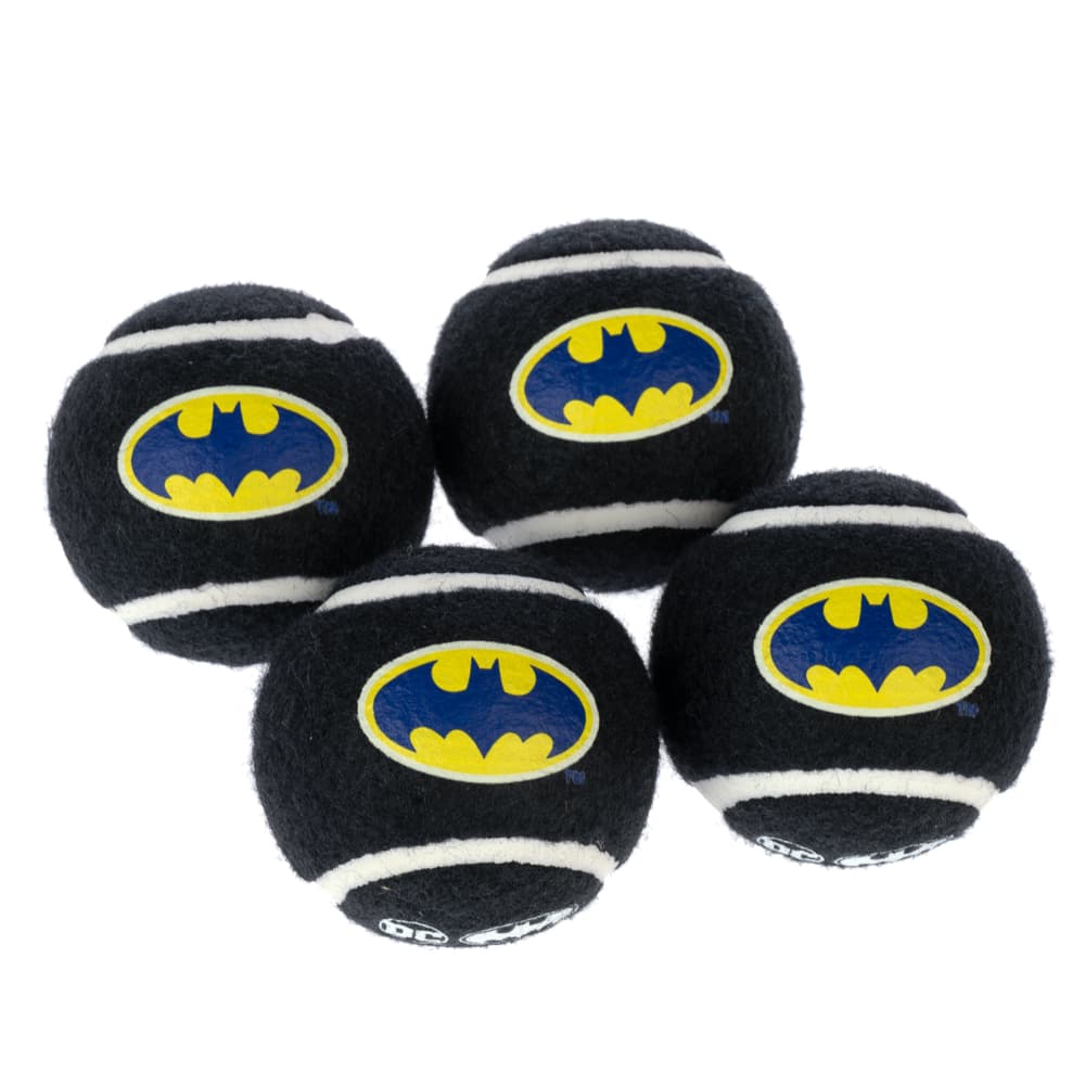 Warner Bros™ DC Batman Σετ μπάλες Τένις - 4 τεμάχια (Ø 6,3 cm το καθένα)