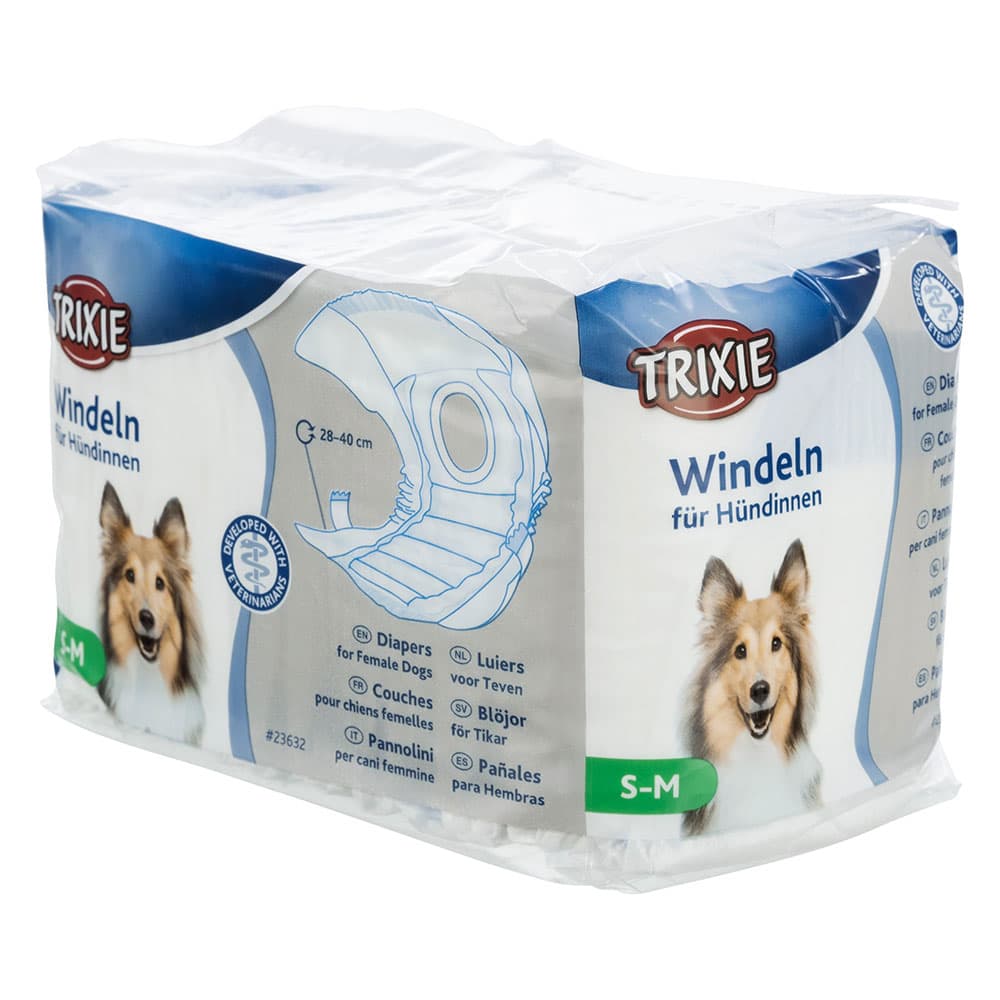 Trixie Πάνες Σκύλου - Μέγεθος S-M: 28-40 cm, 12 τεμάχια