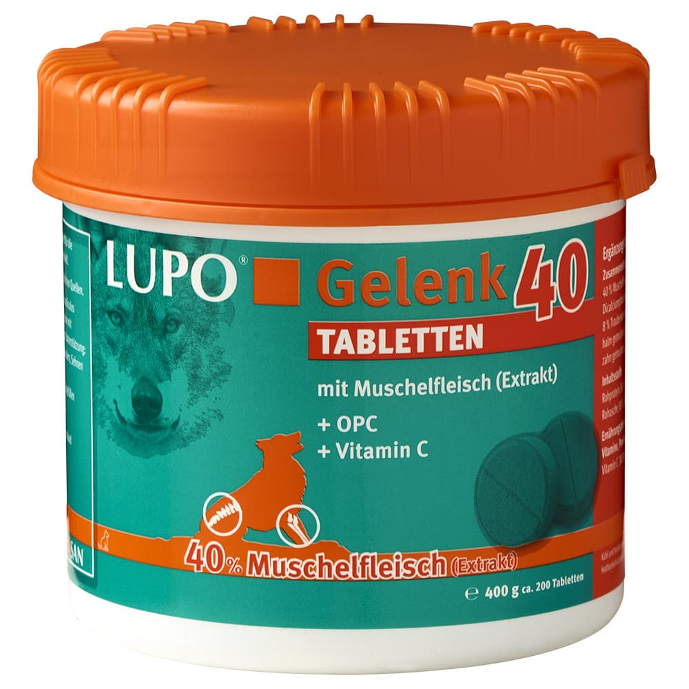 LUPO Gelenk 40 Δισκία - 400g (περ. 200 δισκία)