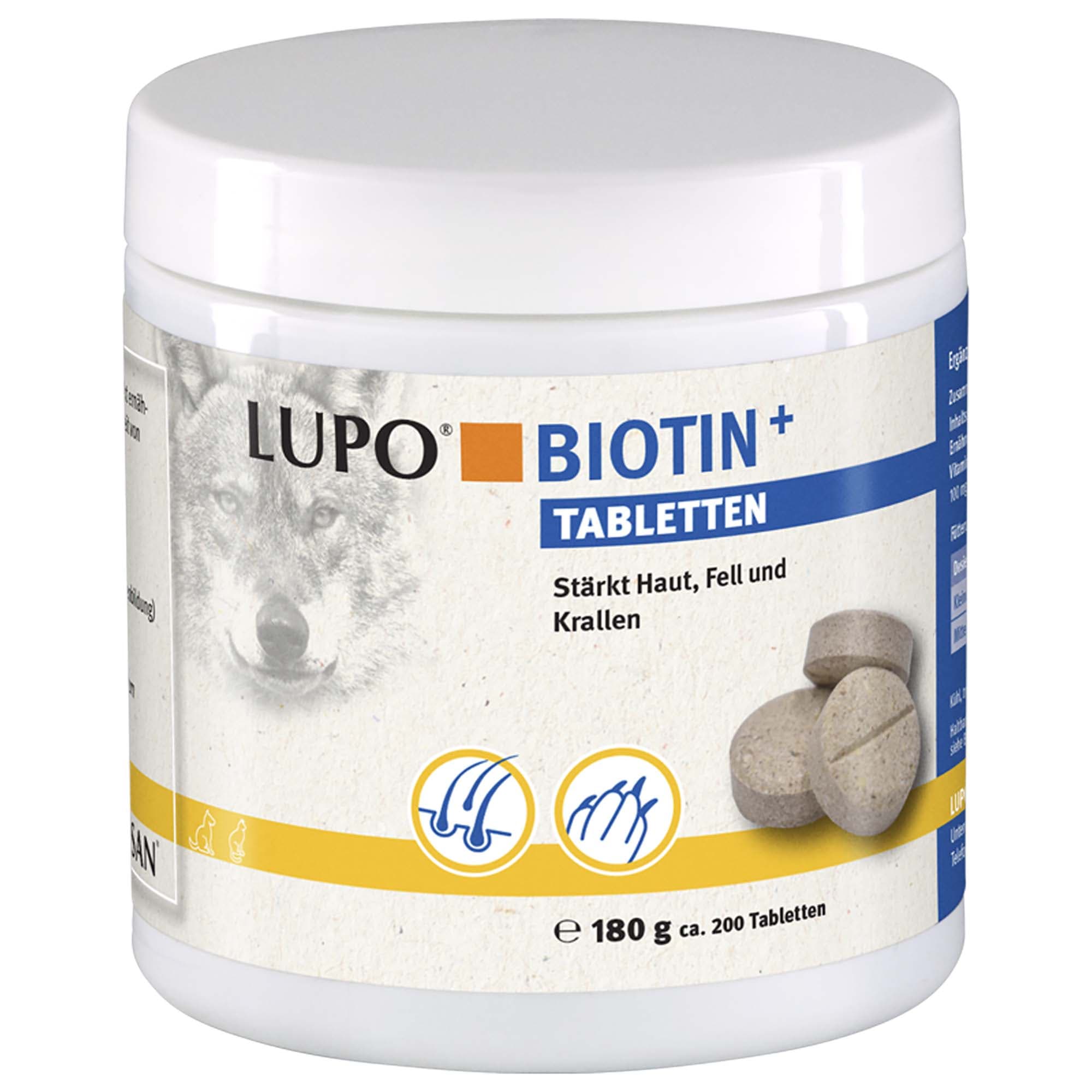 LUPO Biotin+ - 180 g (περ. 200 δισκία)