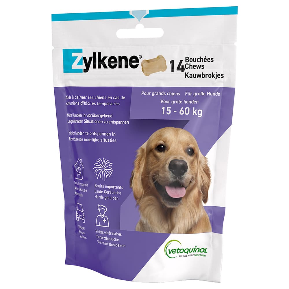 Zylkene Chews - 2 x 14 Chews (για μεγαλόσωμους σκύλους)