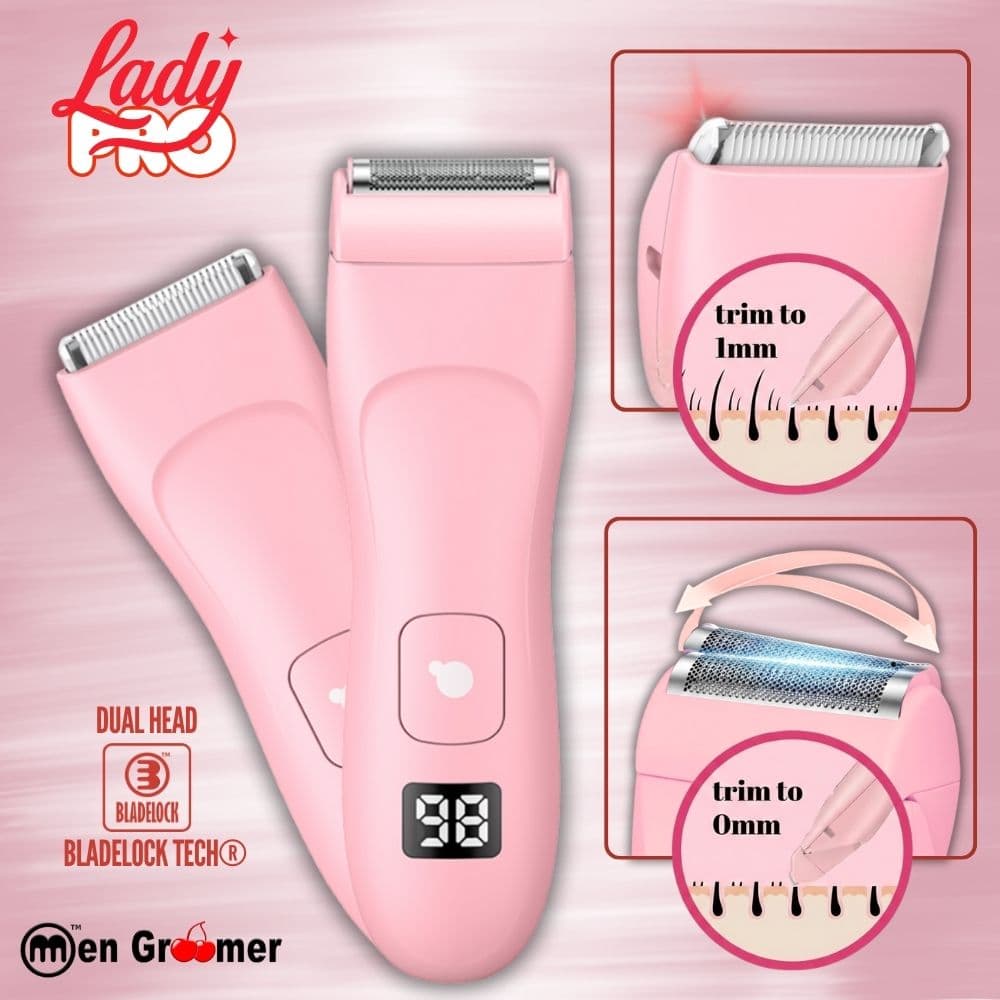 Men Groomer Lady Pro – Γυναικεία Ξυριστική &amp; Αποτριχωτική Μηχανή Διπλής Κεφαλής,