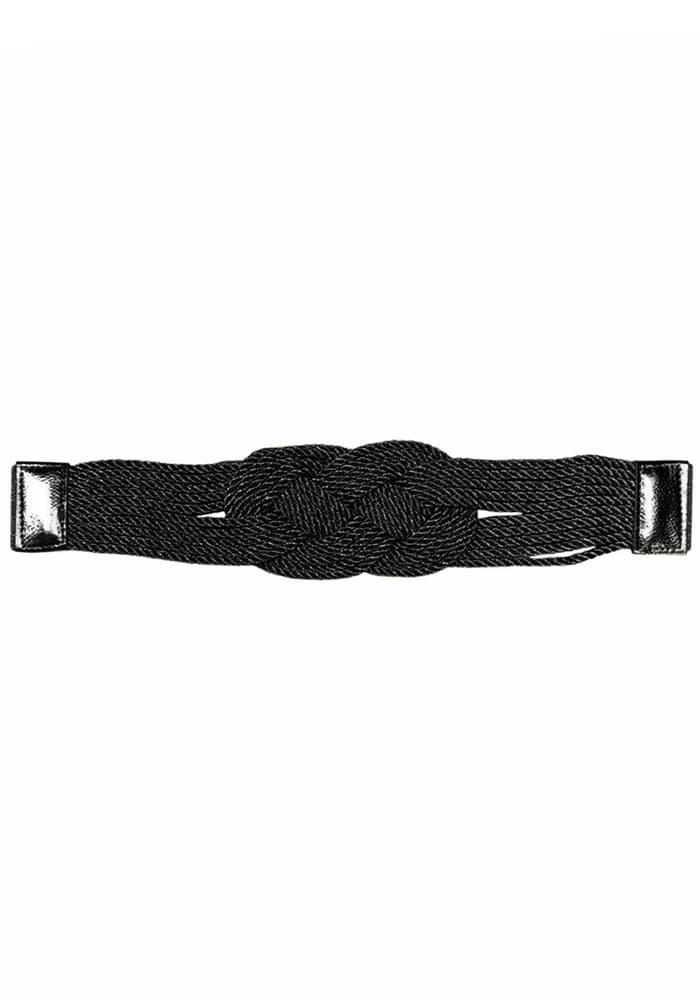 lurex ελαστική ζώνη Klodia black