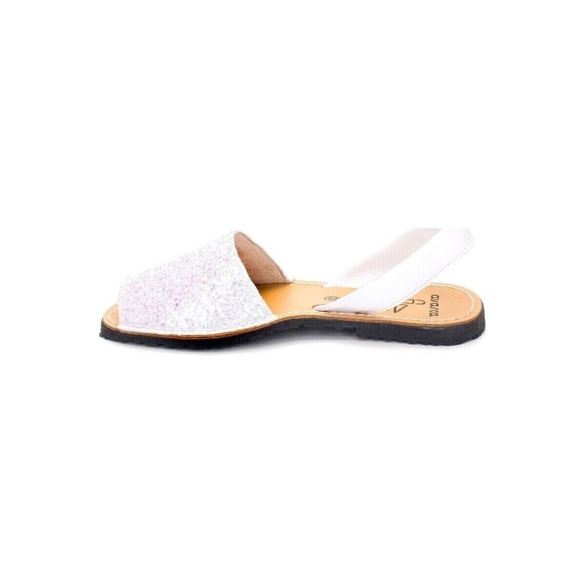 Σανδάλια χωρίς τακούνι Colores 201 G Blanco