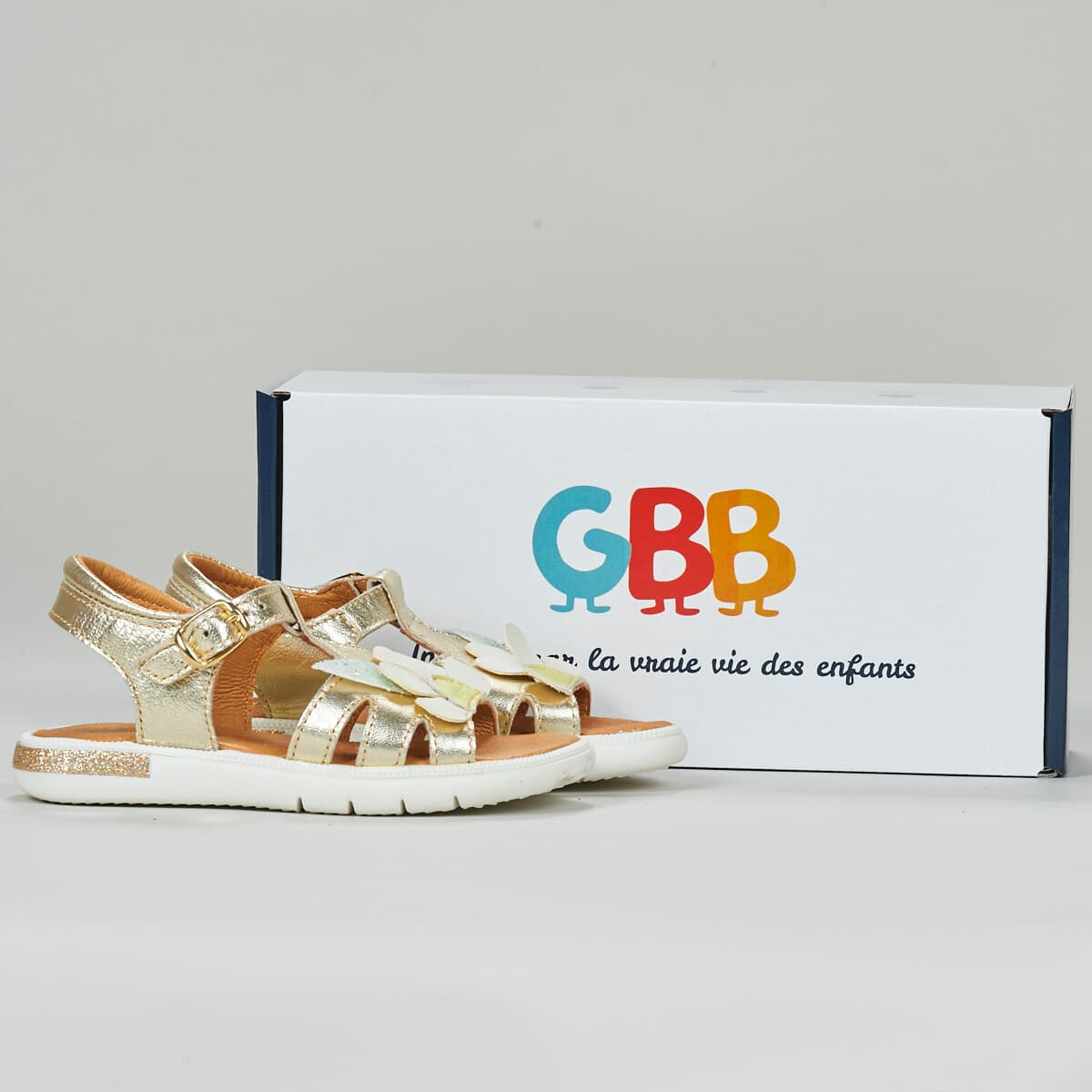 Σανδάλια χωρίς τακούνι GBB FLEURETTE