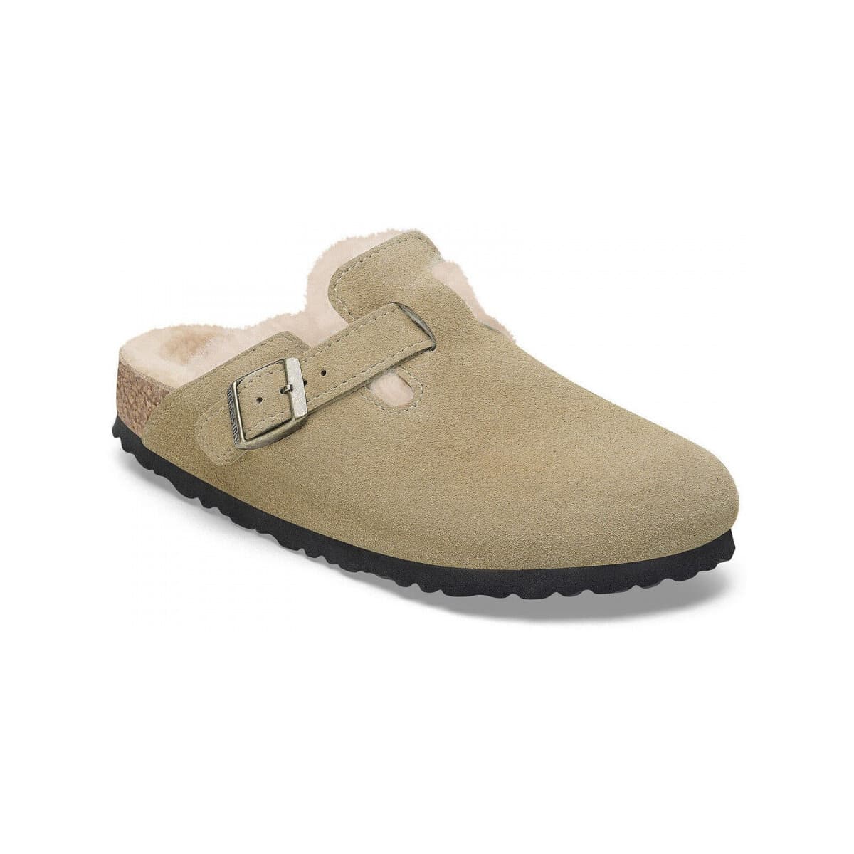 Σανδάλια χωρίς τακούνι BIRKENSTOCK Boston shearling leve