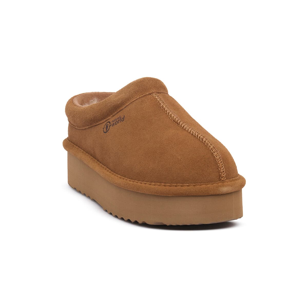 Παντόφλες Natural World 7312 ZUECO DOBLE MERINO