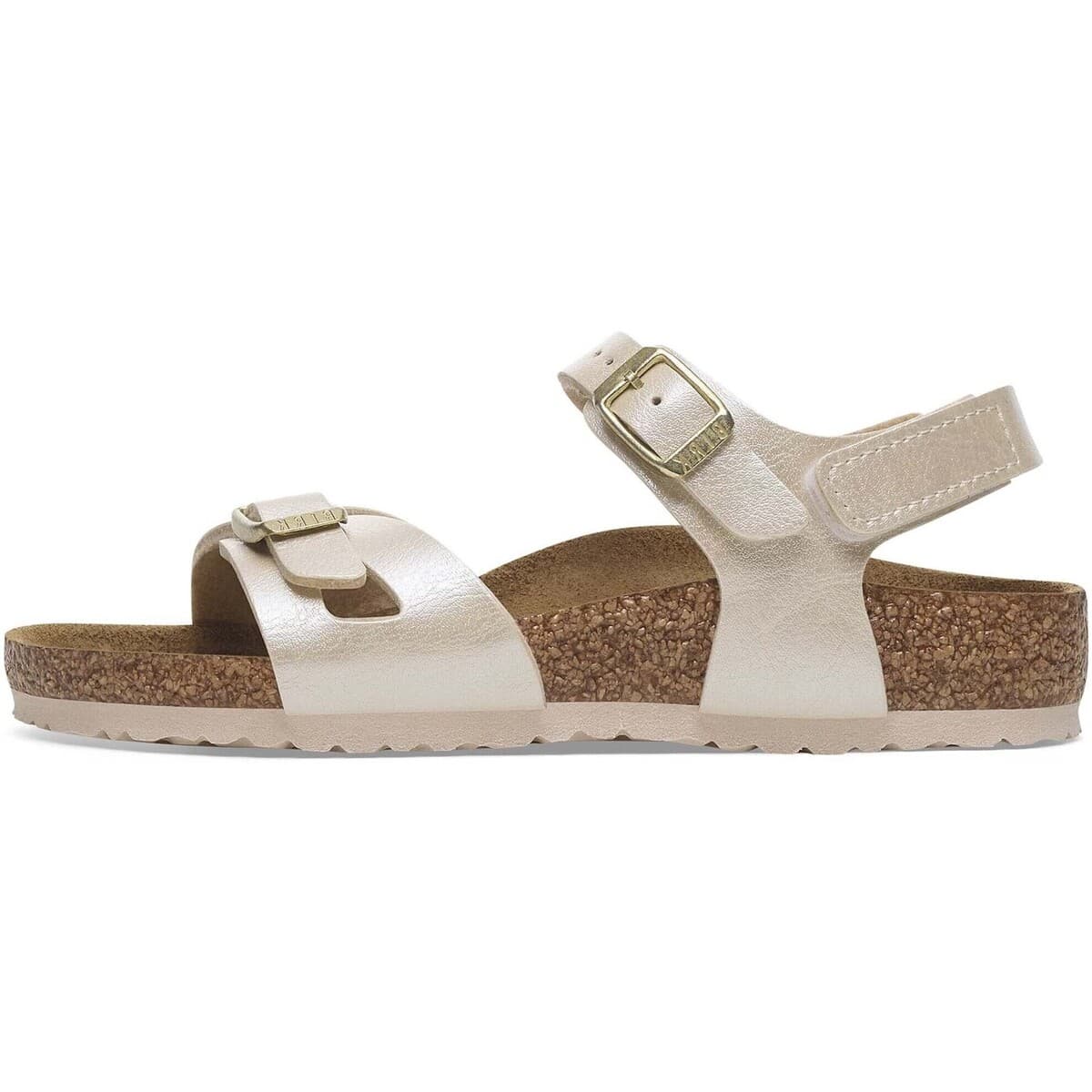 Σανδάλια χωρίς τακούνι BIRKENSTOCK Rio Hl Kids, Birko Flor