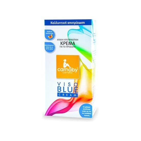 CARNABY Viso Blue Κρέμα Αποτριχωτική Προσώπου 60ml