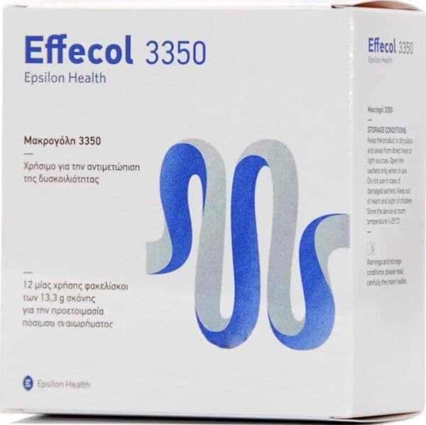EPSILON HEALTH Effecol 3350 12 Φακελίσκοι 13,3gr