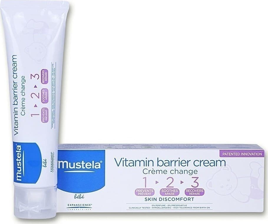 MUSTELA Vitamin Barrier Creme Change 1-2-3 50ml