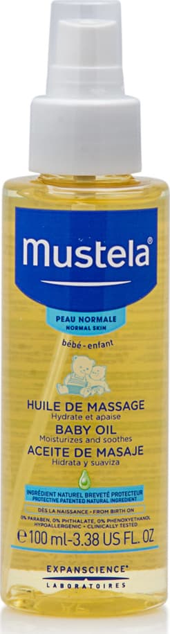 MUSTELA Λάδι Για Μασάζ Spray 100ml