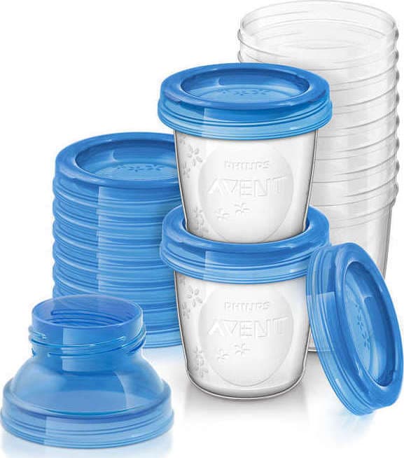 PHILIPS Avent Δοχεία Φύλαξης Μητρικού Γάλατος SCF618/10 10τεμάχια