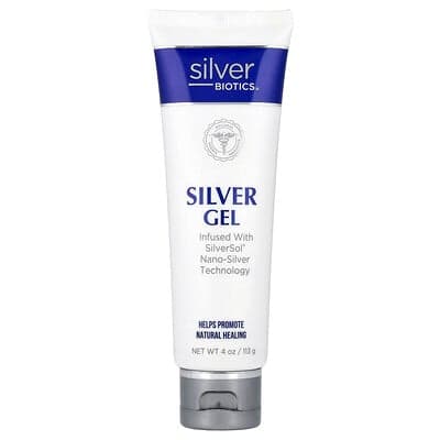 American Biotech Labs, Silver Biotics®, Ασημένιο Τζελ, 114 γρ.