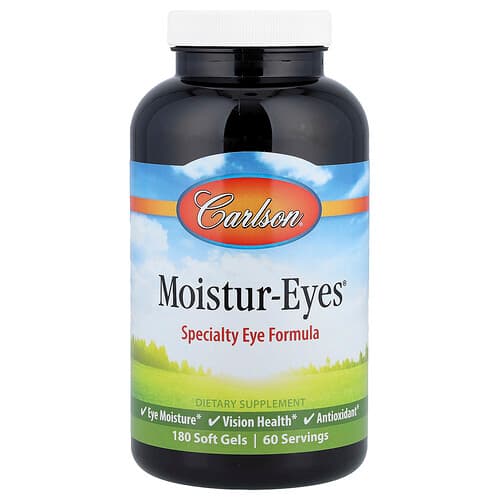 Carlson, Moistur-Eyes®, 180 μαλακά τζελ