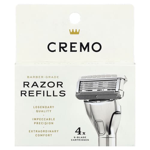 Cremo, Ανταλλακτικά Ξυραφιών, Φυσίγγια, 4 Φυσίγγια