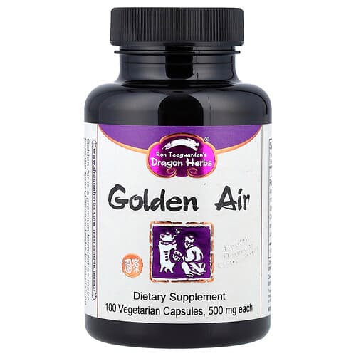 Dragon Herbs, Golden Air, 100 χορτοφαγικές κάψουλες