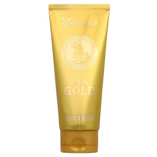 Elizavecca, Milky Piggy, 24k Gold Snail Foam Cleansing, 6.09 ουγκιά υγρού (180 ml)