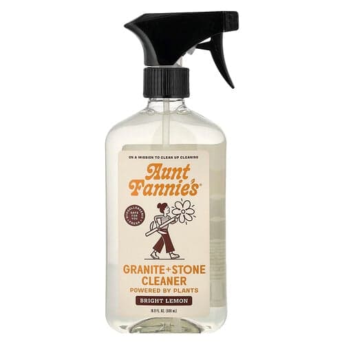 Aunt Fannie's, Καθαριστικό Γρανίτη + Πέτρας, Λαμπερό Λεμόνι, 500 ml