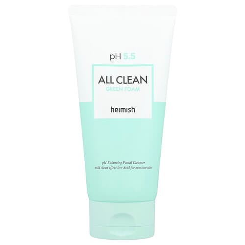 Heimish, Καθαριστικό προσώπου σε αφρό All Clean Green, 150 g