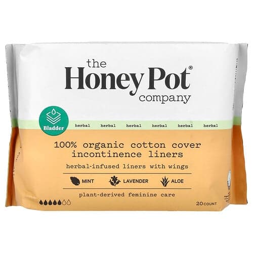 The Honey Pot Company, Επενδύσεις με φυτικά συστατικά και φτερά, 20 τεμάχια