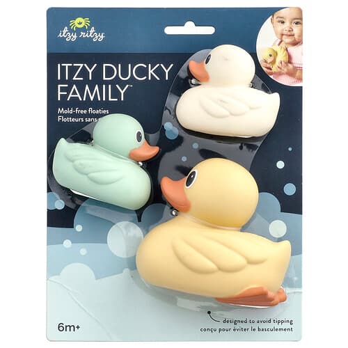 itzy ritzy, Παιχνίδι μπάνιου Itzy Ritzy Ducky Family™, 6+ μηνών, τεμάχιο 3