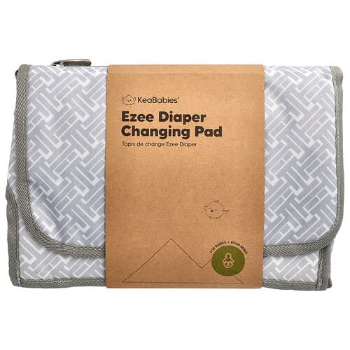 KeaBabies, Ezee Στρώμα Αλλαγής Πάνας, Για Μωρά, Γκρι, 1 Τεμάχιο