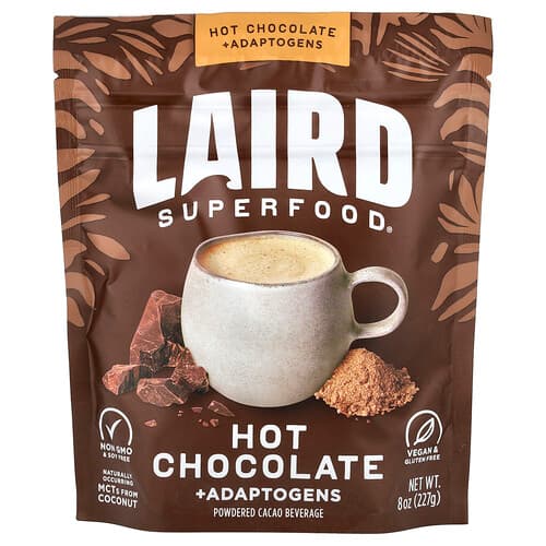 Laird Superfood, Ζεστή σοκολάτα + προσαρμογόνα, 8 oz (227 g)