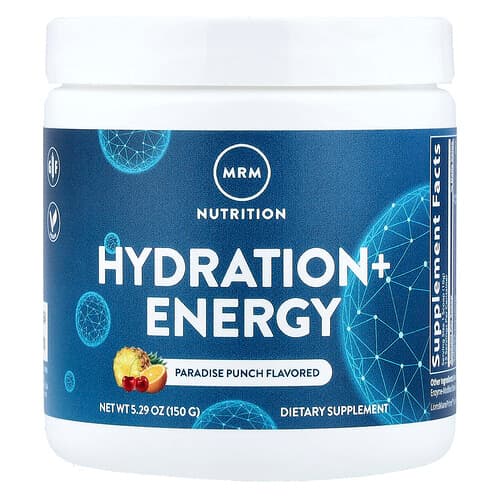 MRM Nutrition, Ενυδάτωση + Ενέργεια, Paradise Punch, 5,29 oz (150 g)