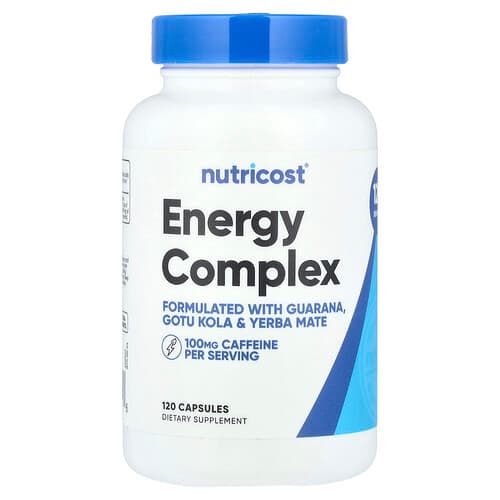 Nutricost, Ενεργειακό Σύμπλεγμα, 120 Κάψουλες