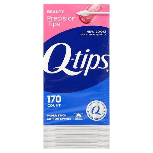 Q-tips, Μπατονέτες ακριβείας από χαρτί βαμβάκι, 170 μπατονέτες