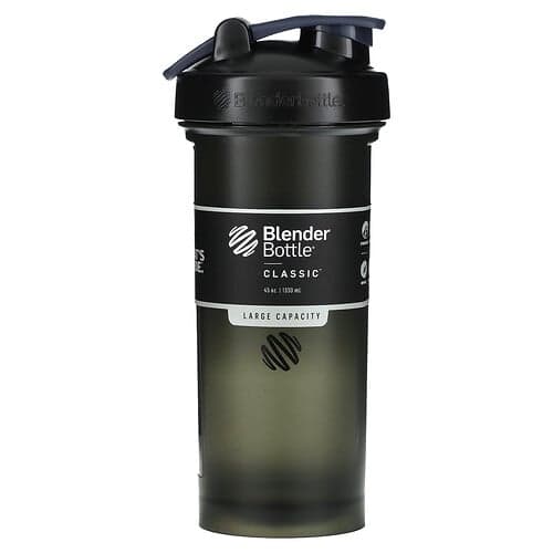 Blender Bottle, Κλασικό, Μαύρο, 45 oz (1,330 ml)