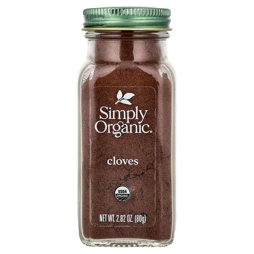 Simply Organic, Γαρίφαλα, αλεσμένα, 80 γρ.