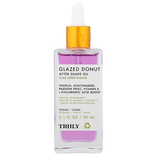 Truly Beauty, Λάδι για μετά το ξύρισμα με γλασέ ντόνατ, 90 ml