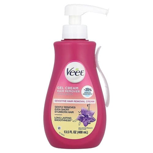 Veet, Αποτριχωτική κρέμα σε μορφή τζελ, για ευαίσθητες επιδερμίδες, με άρωμα