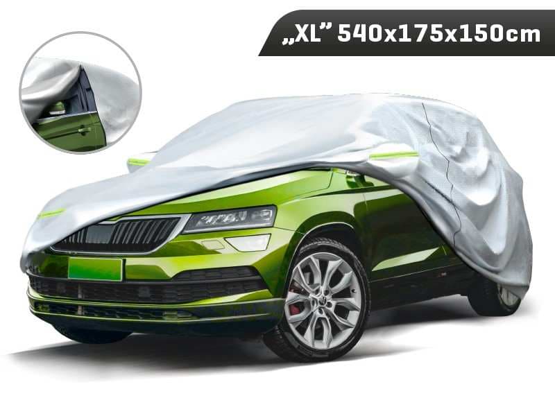 Kουκουλα SUV JEEP "XL" 540X175X150CM 3LAYERS με ZIPPER CARMOTION 86377