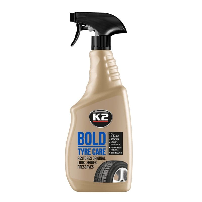K2 BOLD K157M Γυαλιστικό υγρό για συντήρηση των ελαστικών 700ml