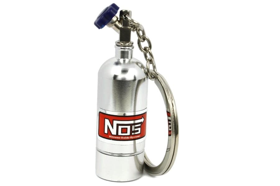 ΟΕΜ Μπρελόκ Αυτοκινήτου Φιάλη NOS (Nitrous Oxide) με LED Φακό