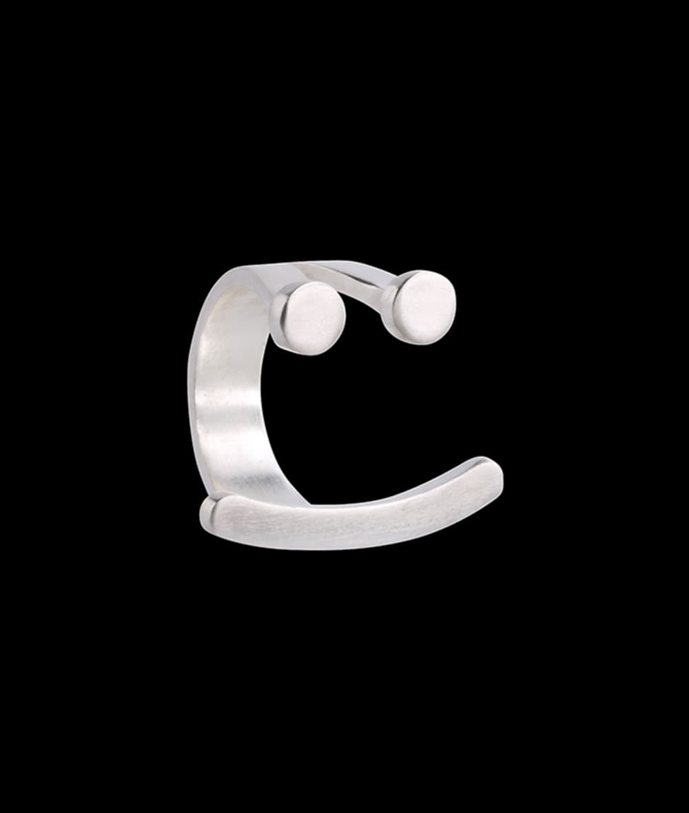 Δαχτυλίδι Smiley SWES Ασημί